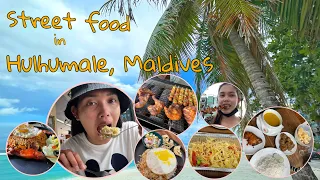 Trying street foods in Hulhumale, Maldives vlog || Aabbyy Perez