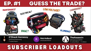 EP. 01 Guess the Trade? Subscriber Loadouts #tools #loadout #vetopropac #milwaukee #klein #knipex