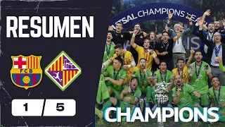 FINAL UEFA CHAMPIONS FUTSAL | Barça 1 - 5 Palma