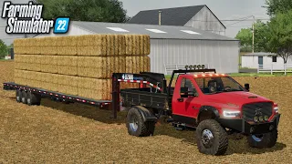 Bales, Pallets, & Lots Of Barley! (Ohio Richlands) | Farming Simulator 22