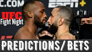 UFC Fight Night: Edwards vs Muhammad FULL CARD Predictions | Betting