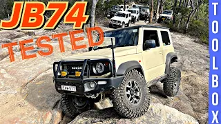 JB TESTED - Suzuki Jimny’s Do Gee’s Arm South Trail With DASH JB74