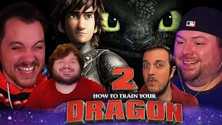 How To Train Your Dragon 2 Group Movie REACTION