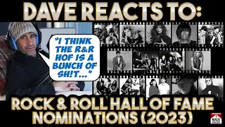 Dave's Reaction: Rock & Roll Hall Of Fame Nominations 2023