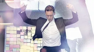 Tom Hiddleston dancing to Rasputin