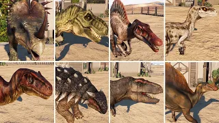 ALL 25 DINOSAURS (Jurassic Park: Operation Genesis) - Jurassic World Evolution 2 | Mod