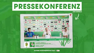 Die PK vor Lustenau 🎙️ | ADMIRAL Bundesliga | 7. Runde | Saison 2023/24