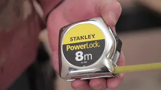 STANLEY® PowerLock® 8M (25mm wide) Tape Measure