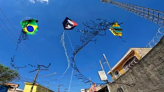 PIPA PRETA e o PIPÃO AMARELO FEZ a ALEGRIA da XEPA no CAMPEONATO de PIPAS no DOMINGO às 7 da Manhã