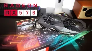 ASUS ROG STRIX Radeon RX 570 - Обзор и тестирование видеокарты