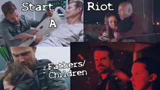 Multi-Fandom Father's Day collab ["Start A Riot" (Dave Edwards Remix) by BANNERS]