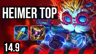 HEIMERDINGER vs IRELIA (TOP) | 6 solo kills | EUW Diamond | 14.9