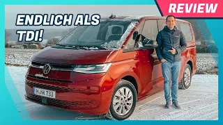 VW T7 Diesel: Endlich als 2.0 TDI (150 PS) im Test! Verbrauch & Vergleich Benziner & PHEV | Review