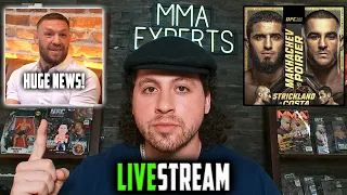 UFC 302 PREDICTIONS! MCGREGOR'S HUGE ANNOUNCEMENT? UFC NEWS - LIVESTREAM QNA
