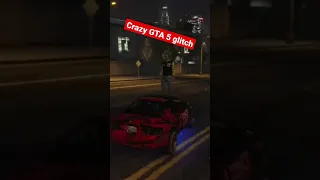 Crazy GTA bug #gta5 #funnymoments #gta gta #shorts