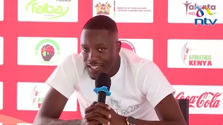 Letsile states that his specialty is the 200m race as the 100m race is more tactical