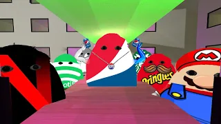 Pepsi Munci, Netflix Munci, Rosalia Bizcochito Tenge Tenge And Angry Munci Family Nextbot Gmod