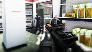 7 Eleven Robbery - Solo Non Lethal Challenge - Ready or Not Immersive Gameplay