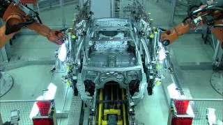 Production of BMW 5-Series BMW Dingolfing Plant, Germany