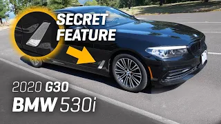 REVIEW 2020 BMW 530i Sport Line G30 SECRET FEATURES + POV DRIVING