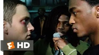 8 Mile (2002) - Rabbit Battles Papa Doc Scene (10/10) | Movieclips