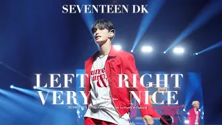 [4K] BeTheSun in Seattle & Oakland 세븐틴 도겸 직캠 (Seventeen DK Focus) Left&Right + 아주 Nice (Very Nice)