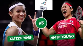 TAI Tzu Ying  vs AN Se Young | French Open 2024 SF