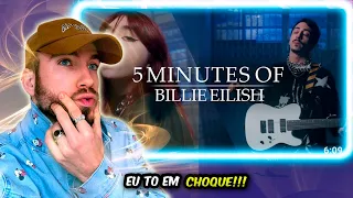 5 minutes of Billie Eilish feat. Luana  (REACT, ANÁLISE)