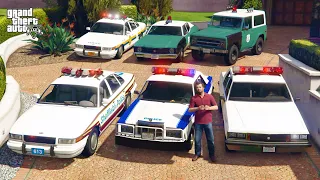 GTA 5 - Stealing Liberty City Special Service Vehicles with Michael! | (GTA V Real Life Cars #179)