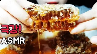 [ASMR] 통벌꿀 리얼사운드 HONEYCOMB Sticky Eating Sounds❤Mukbang Eating show