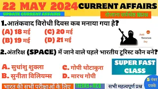 22 May 2024 | current affairs | current affairs 2024 | current affairs daily