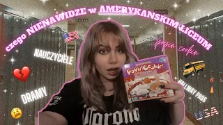 czego NIENAWIDZĘ w AMERYKAŃSKIM LICEUM + popin cookin diy