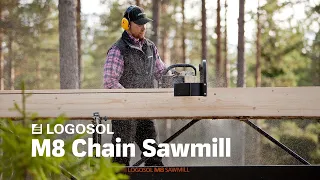 Logosol M8 | The Swedish Portable Sawmill | LOGOSOL