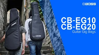 BOSS Guitar Gig Bags CB-EG20 and CB-EG10