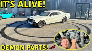 Rebuilding A Wrecked Hellcat Redeye Part 1!!!