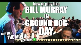 How To Play Like Bill Murray on Groundhog Day Piano Jam - Blues Tutorial - Learn With Shawn's Lesson