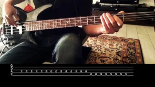 Audioslave - Be Yourself [bass cover w/TABS]