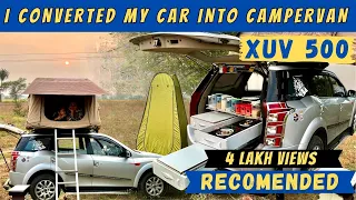 XUV500 Car me Two Bed Room Apartment Bana Diya XUV500 converted into a campervan #xuv500#caravan