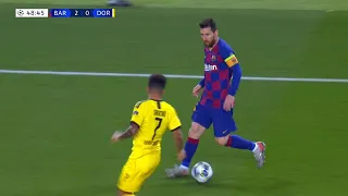 Lionel Messi vs Dortmund - 27-11-2019|HD