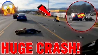 The Best Motorcycle Crashes, Road Rage and Close Calls of 2024! Episode 5