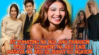 NADINE LUSTRE NO COMMENT SA RELASYON NI JAMES REID AND ISSA PRESSMAN/ALAMIN