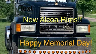 Mack CL713 E9 V8 Gets Some Brakes, New Alcoa Rims!