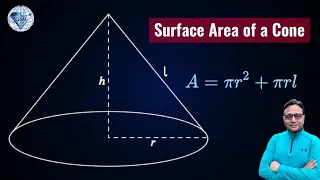 Surface Area of a Cone Formula Derivation Concept