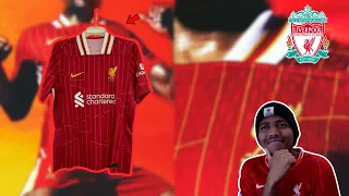 Reacting To The NEW Liverpool FC 24/25 Home Kit