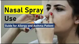 How to use Nasal Spray | A guide for Allergy and Asthma patient | dr shahid abbas