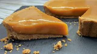 Creamy Caramel Tart Recipe | Homemade Caramel Tart |  Caramel Tart filling | Creative kitchen BD