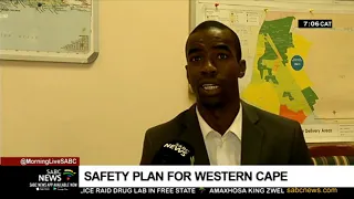 Safety plan for Western Cape