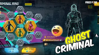 NEW CRIMINAL RING EVENT | GHOST CRIMINAL BUNDLE | GARENA - FREE FIRE