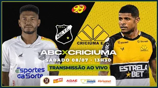 ABC x Criciúma | Campeonato Brasileiro Série B - 08/07/2023