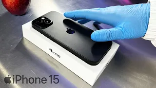 iPhone 15 unboxing asmr
